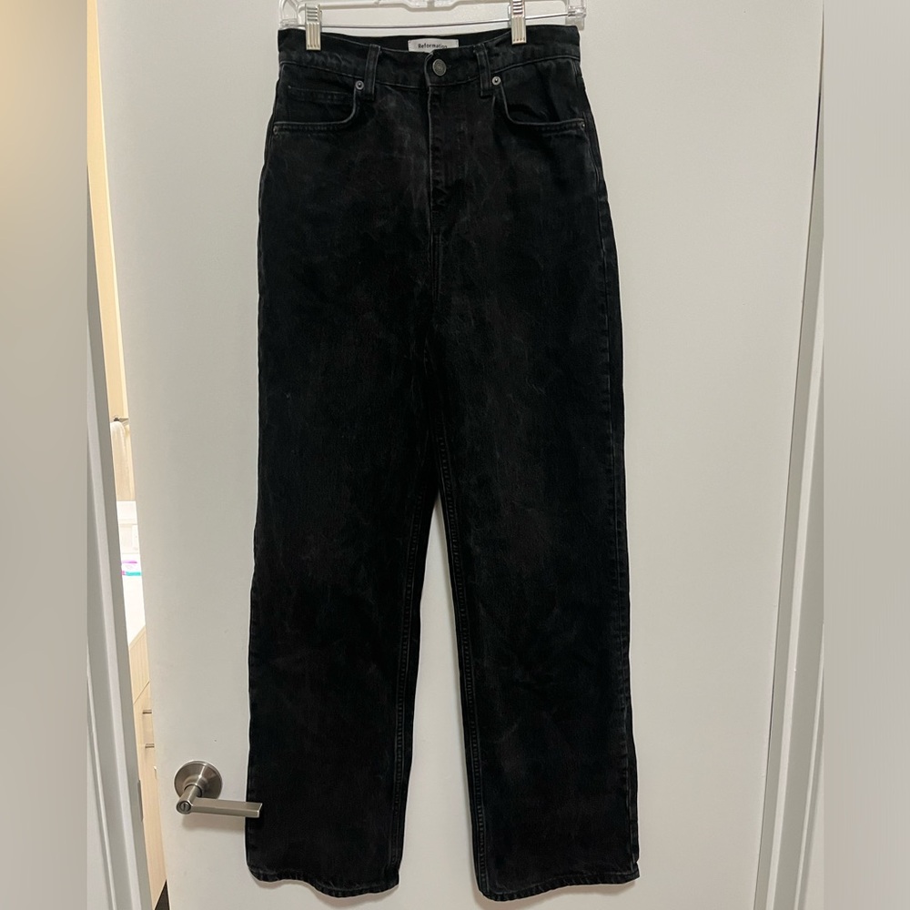 Reformation Wilder High Rise Wide Leg Jeans